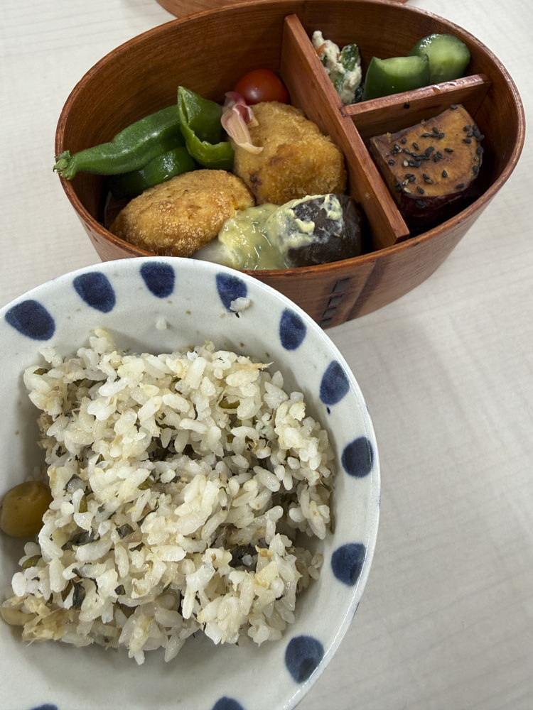 発酵弁当と炊き込みご飯